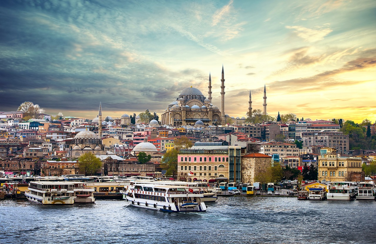 Istanbulas,  Miestas,  Vanduo,  Panoraminis,  Kelionė,  Miesto Panorama,  Turizmas,  Be Honoraro Mokesčio, Nemokamos Nuotraukos,  Nemokama Licenzija