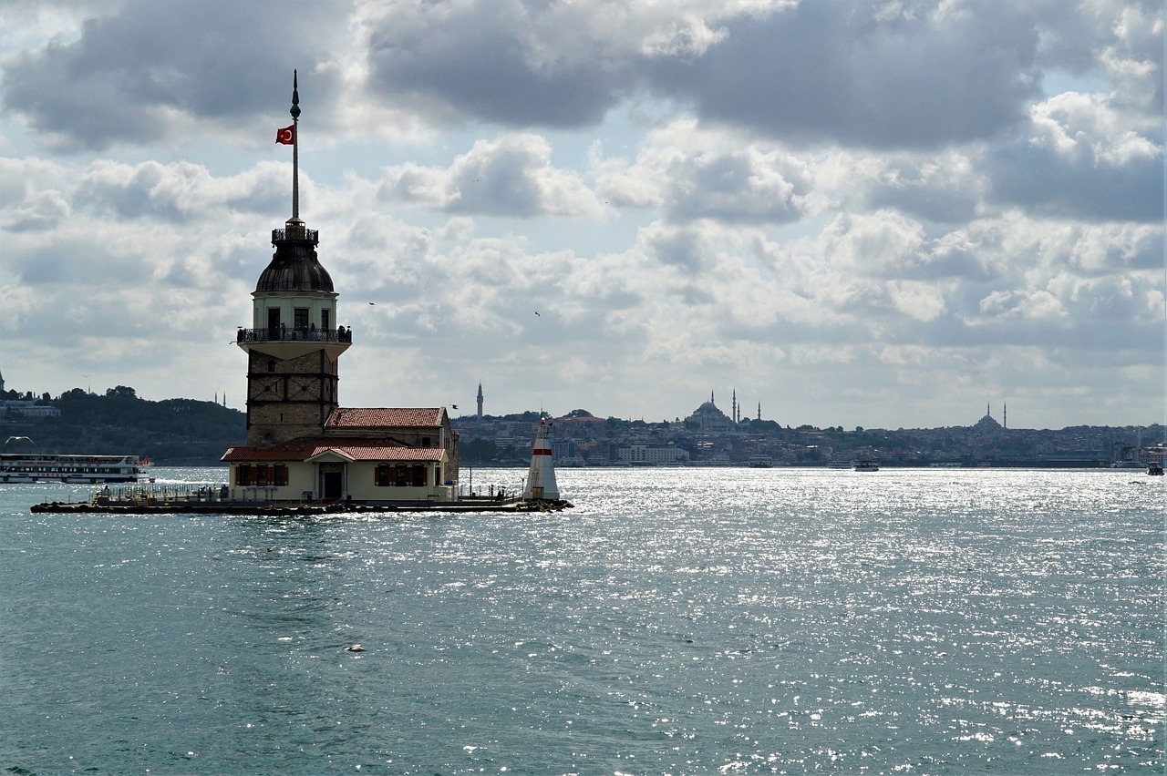 Stambulas,  Mergelių Bokštas,  Bosphorus, Nemokamos Nuotraukos,  Nemokama Licenzija