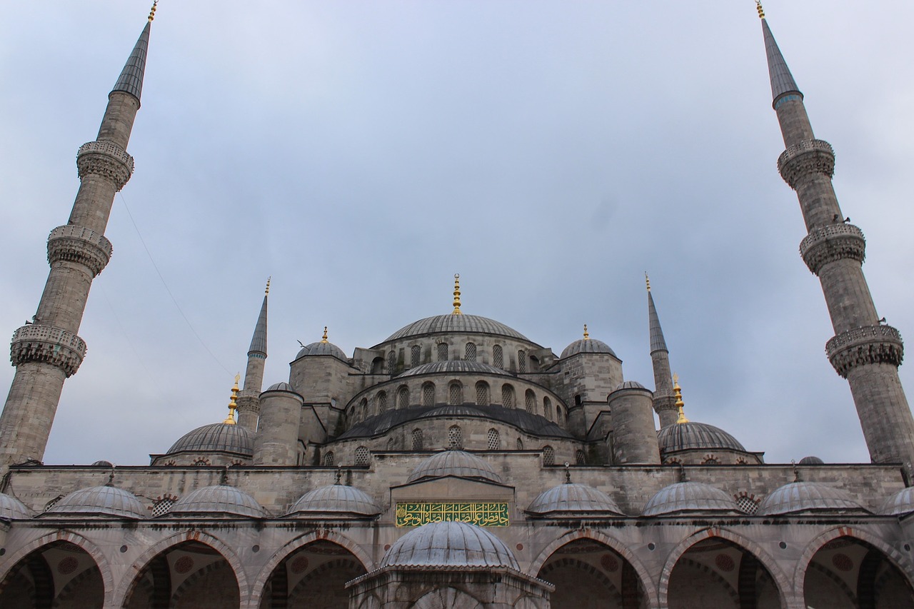 Istanbulas, Turkija, Mėlyna Mečetė, Mečetė, Paminklas, Architektūra, Dangus, Nemokamos Nuotraukos,  Nemokama Licenzija
