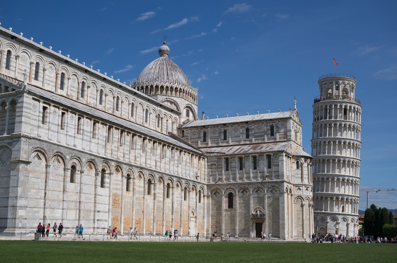 Pisa, Pastatas, Italy, Romėnų, Toskana, Architektūra, Lankytinos Vietos, Katedra, Dom, Miestas