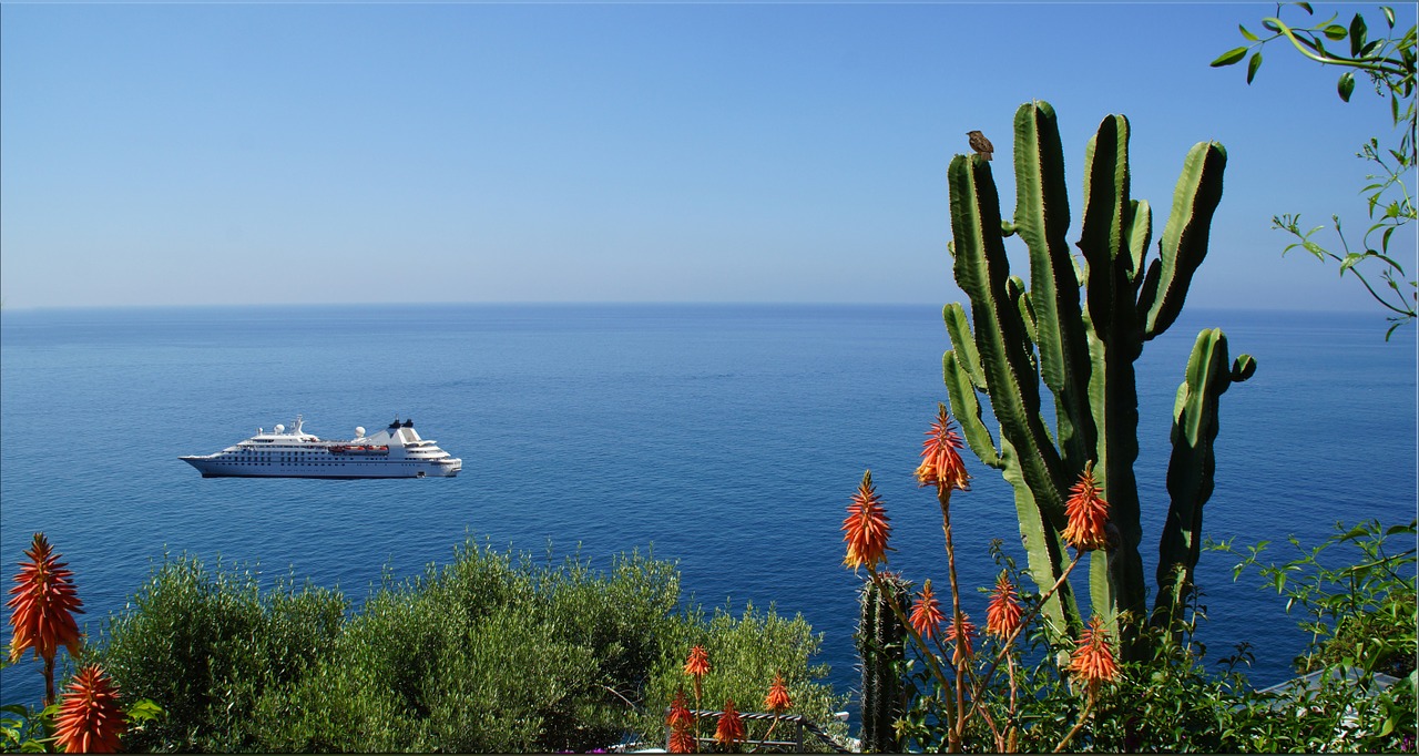 Italy, Amalfi Pakrantė, Vanduo, Horizontas, Bueten, Šventė, Saulė, Nemokamos Nuotraukos,  Nemokama Licenzija