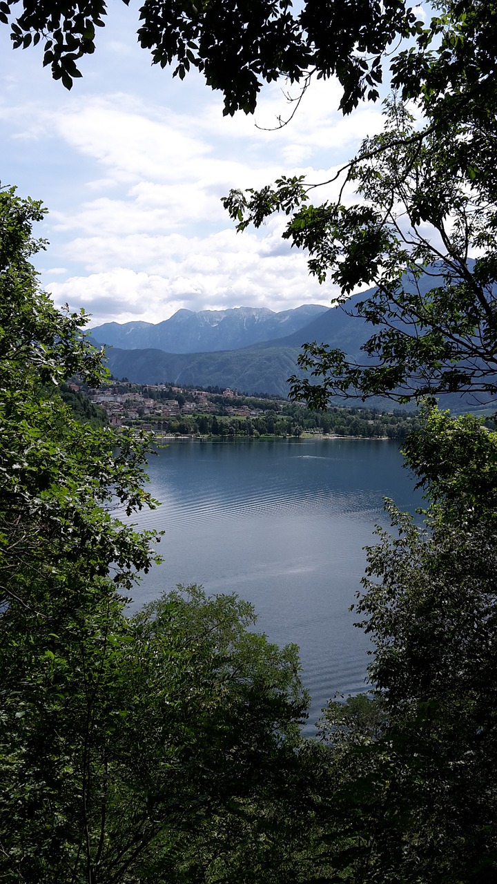 Italy, Daugiau, Lago Di Levico, Gamta, Vanduo, Kalnai, Kraštovaizdis, Miškas, Nemokamos Nuotraukos,  Nemokama Licenzija