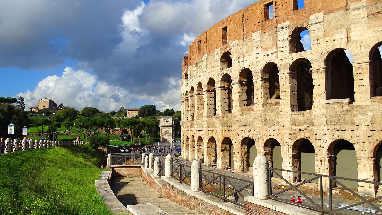 Italy, Roma, Pastatas, Senovinis, Arka, Stulpelis, Romėnų, Paminklas, Turizmas, Senovės Struktūros