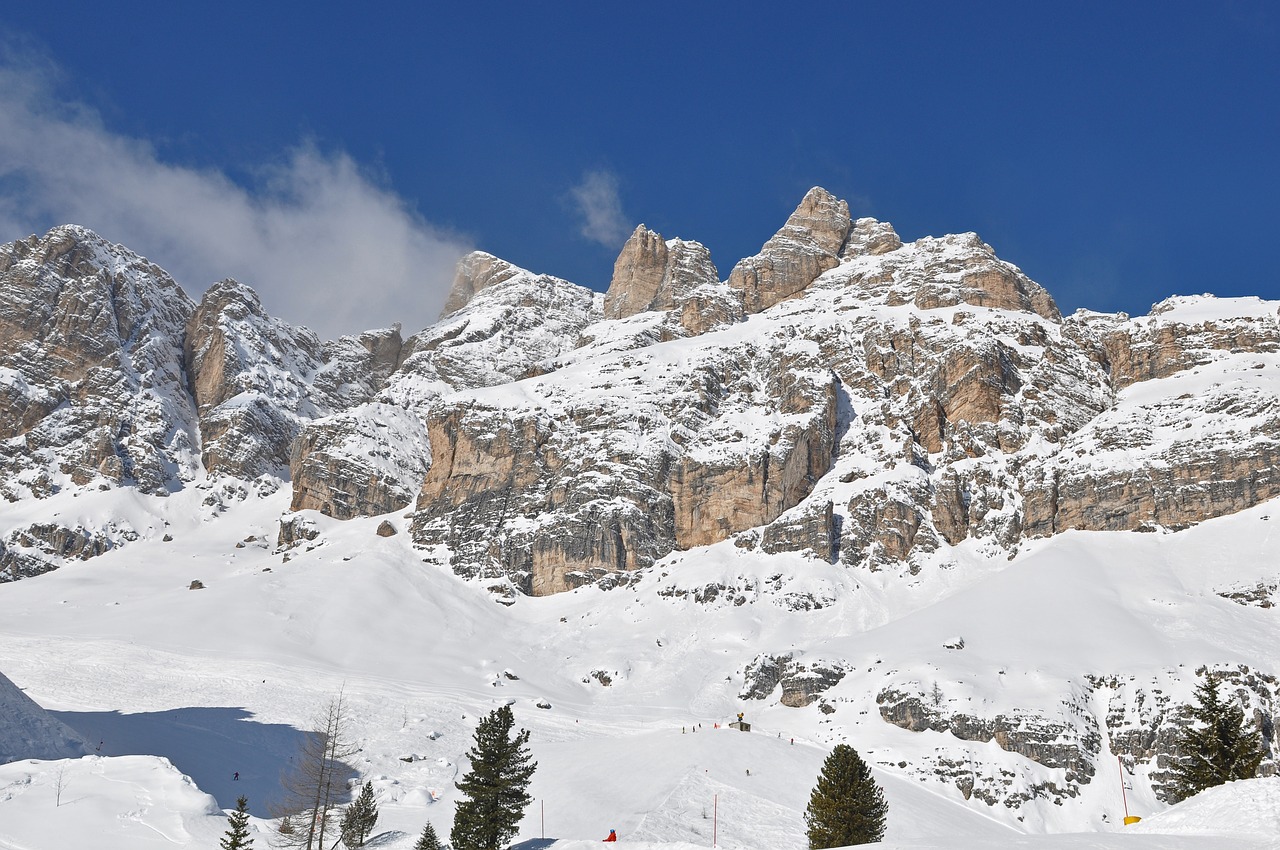 Italy, Alpės, Kalnai, Akmenys, Žiema, Nemokamos Nuotraukos,  Nemokama Licenzija