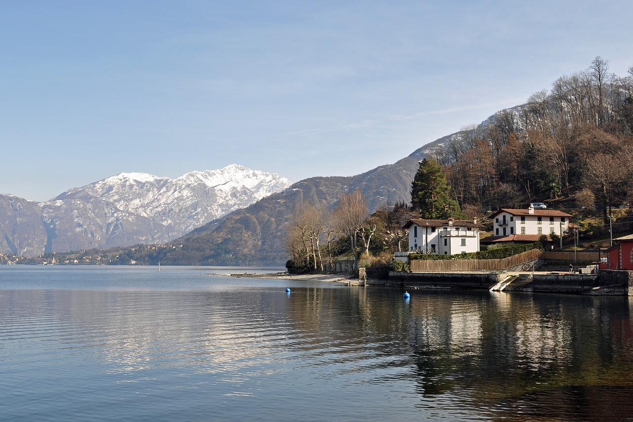 Italy, Como, Ežeras, Ežero Como, Nemokamos Nuotraukos,  Nemokama Licenzija