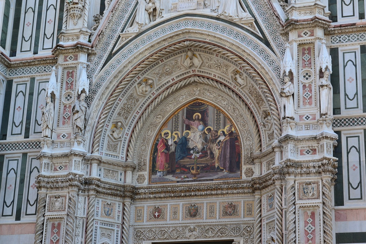 Italy, Florencija, Bažnyčia, Dom, Bazilika, Toskana, Architektūra, Lankytinos Vietos, Istoriškai, Turistų Atrakcijos