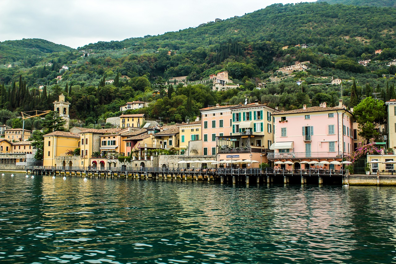 Italy, Malcesine, Ežeras, Ežero Garda, Uostas, Miestas, Pastatai, Istorija, Nemokamos Nuotraukos,  Nemokama Licenzija