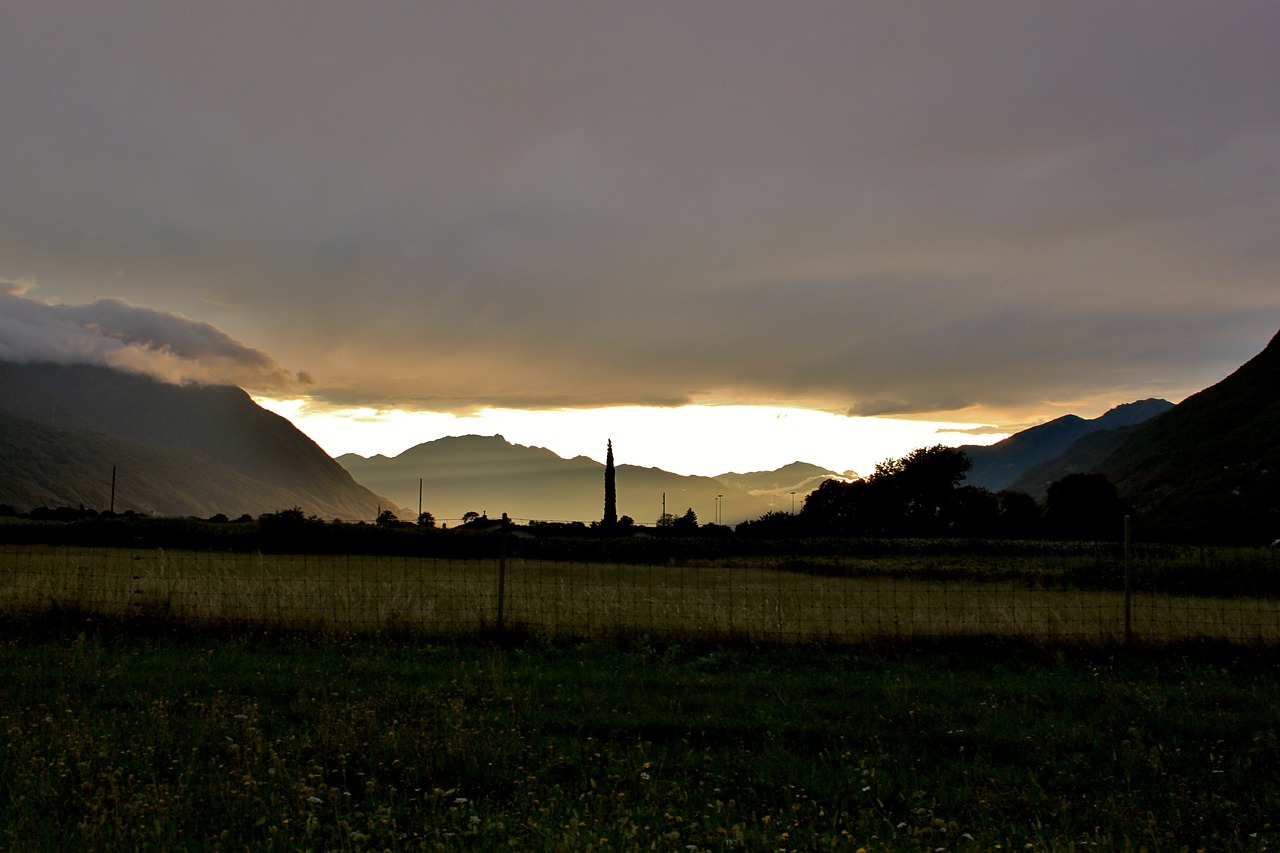 Italy, Maggiore Ežeras, Kraštovaizdis, Twilight, Nemokamos Nuotraukos,  Nemokama Licenzija