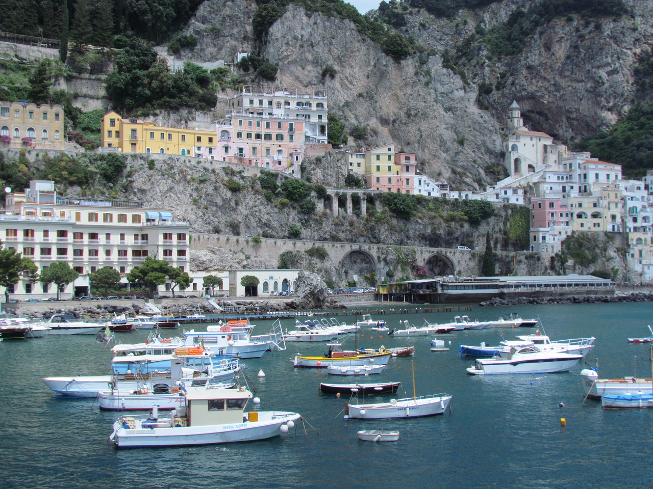 Italy, Reitingas Amalfi, Amalfi, Amalfi Pakrantė, Jūra, Nemokamos Nuotraukos,  Nemokama Licenzija
