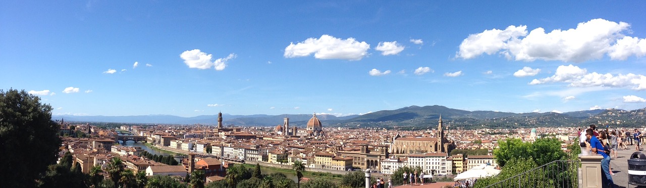 Italy, Plaza Miguel Angel, Florencija, Nemokamos Nuotraukos,  Nemokama Licenzija