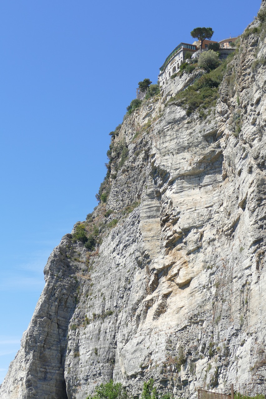 Italy, Campania, Uolos, Kranto, Turizmas, Viduržemio Jūros, Vaizdas, Sorrento, Sorrento Įlanka, Namai