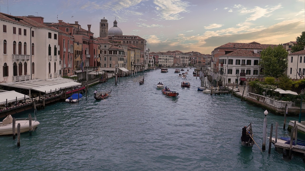 Italy, Venecija, Kanalas, Canale Grande, Nemokamos Nuotraukos,  Nemokama Licenzija