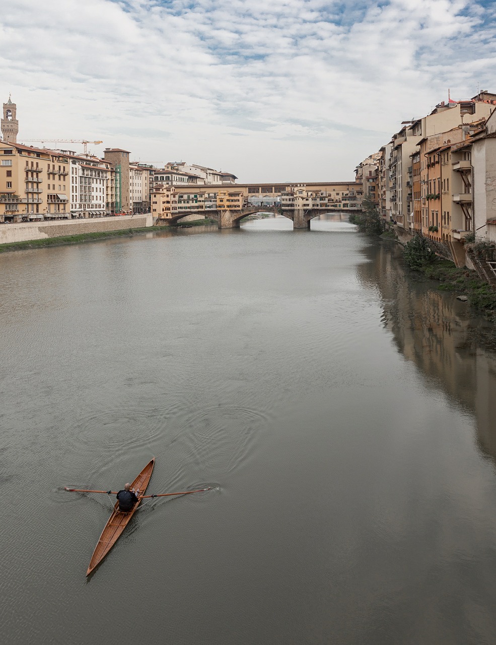 Italy, Upė, Florencija, Architektūra, Valtis, Nemokamos Nuotraukos,  Nemokama Licenzija