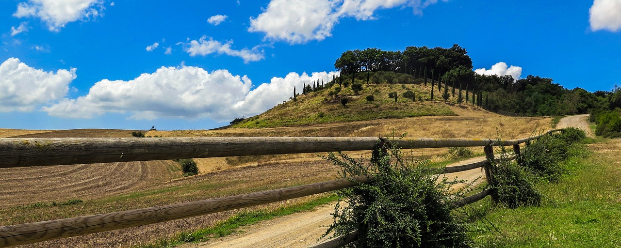 Italy, Toskana, Lajatico, Kraštovaizdis, Tvora, Debesys, Dangus, Laukai, Nemokamos Nuotraukos,  Nemokama Licenzija