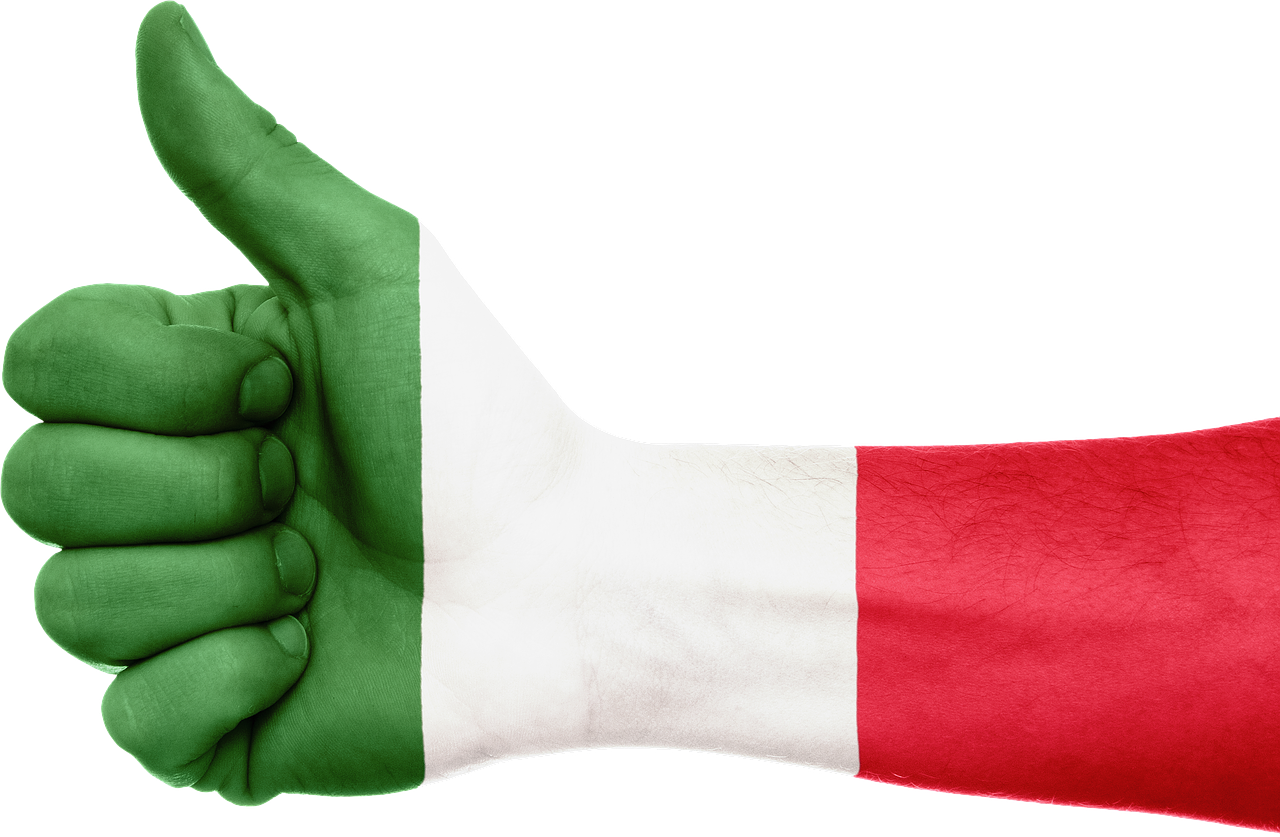 Italy, Vėliava, Ranka, Patriotizmas, Patriotinis, Nacionalinis, Nykščiai Aukštyn, Nemokamos Nuotraukos,  Nemokama Licenzija