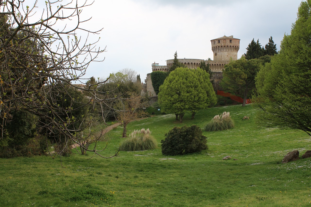 Italy, Volterra, Medici Tvirtovė, Nemokamos Nuotraukos,  Nemokama Licenzija