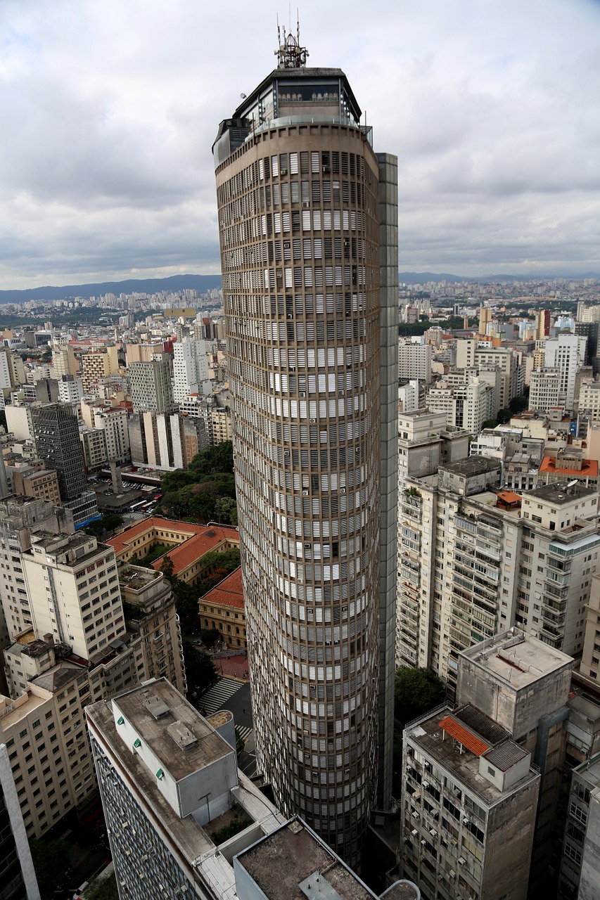 Italijos Pastatas, Centras, San Paulas, Architektūra, Aukštas, Skyscrapper, Senas Centras, Brazilija, Miesto, Pastatai
