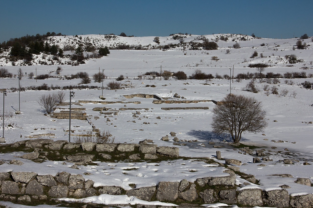 Iuvanum, Montenerodomo, Archeologinis Parkas, Nemokamos Nuotraukos,  Nemokama Licenzija
