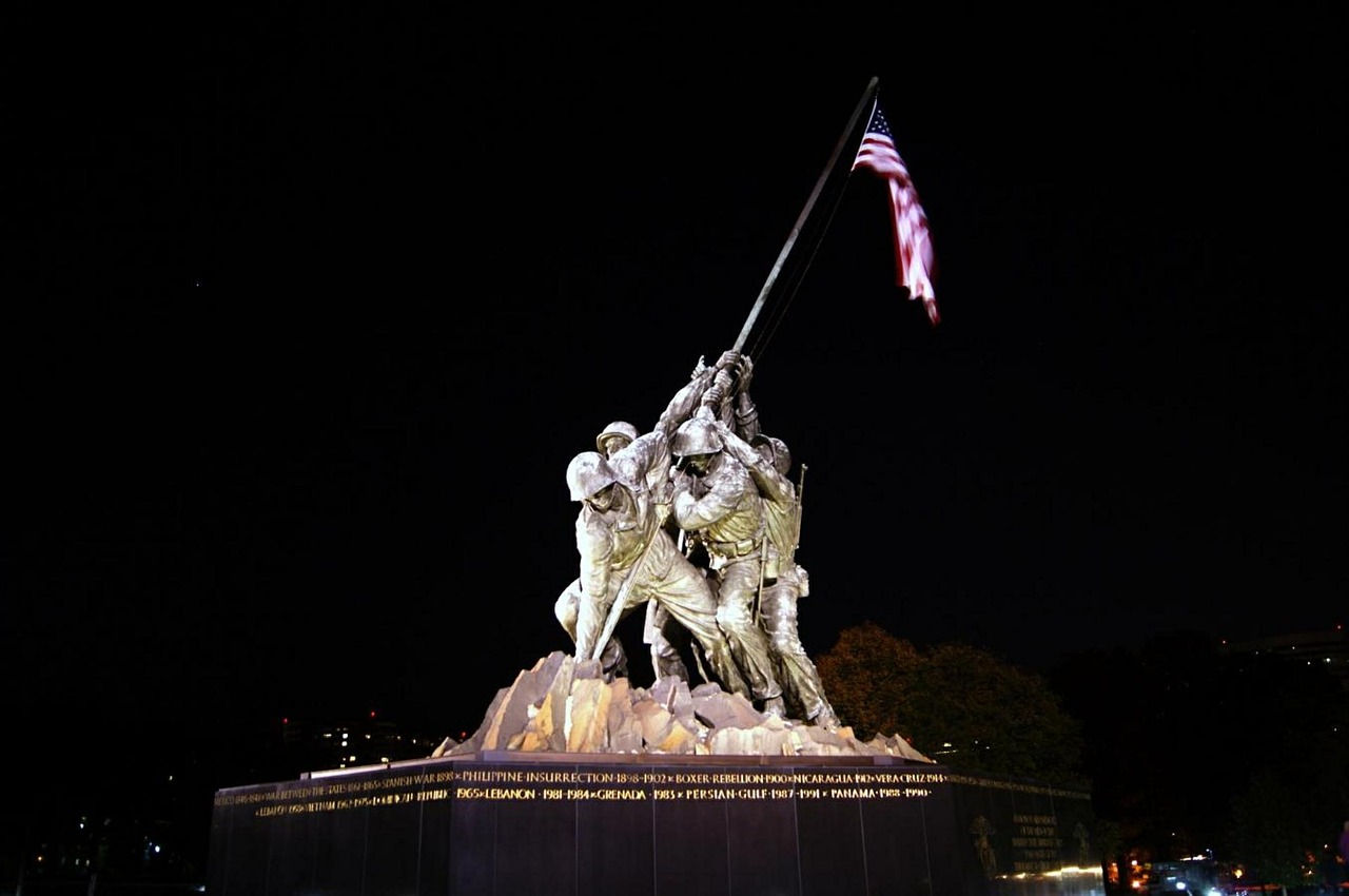 Iwo Jima, Jūrų Pėstininkai, Paminklas, Nemokamos Nuotraukos,  Nemokama Licenzija