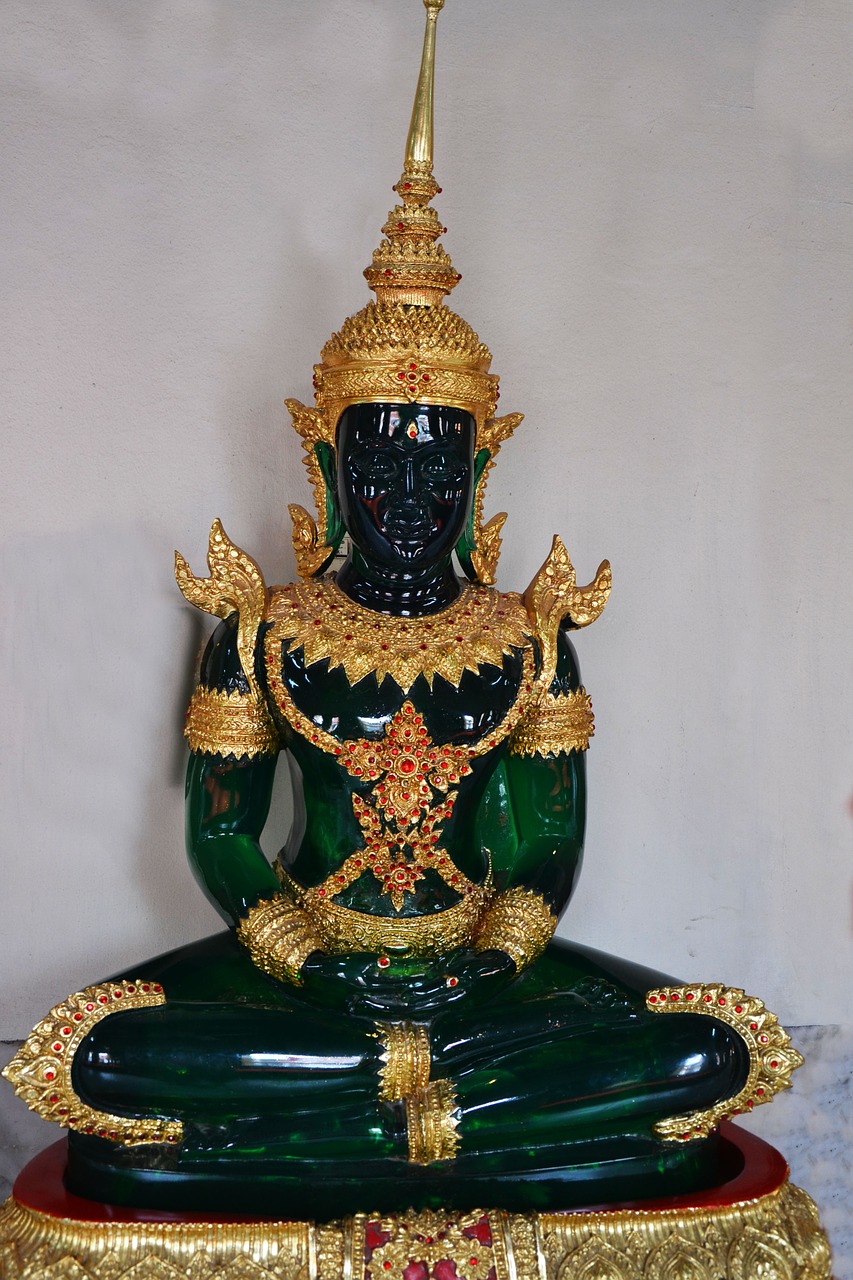 Jade Buddha, Tailandas, Meditacija, Malda, Buda, Asija, Kultūra, Religija, Budizmas, Šventykla