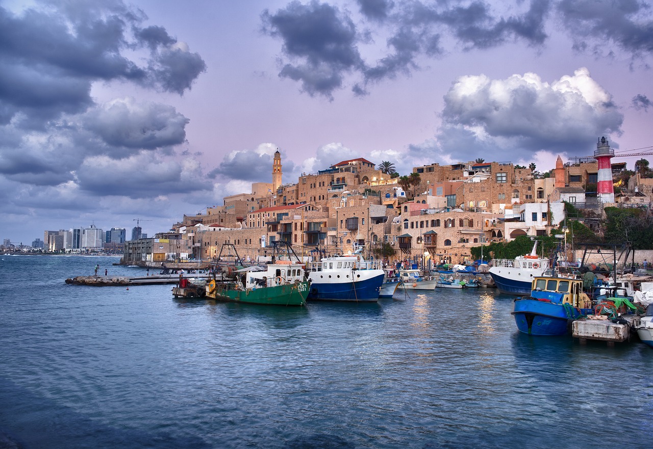 Jaffa, Uostas, Izraelis, Miestas, Jūra, Kelionė, Rytus, Aviv, Tel, Turizmas