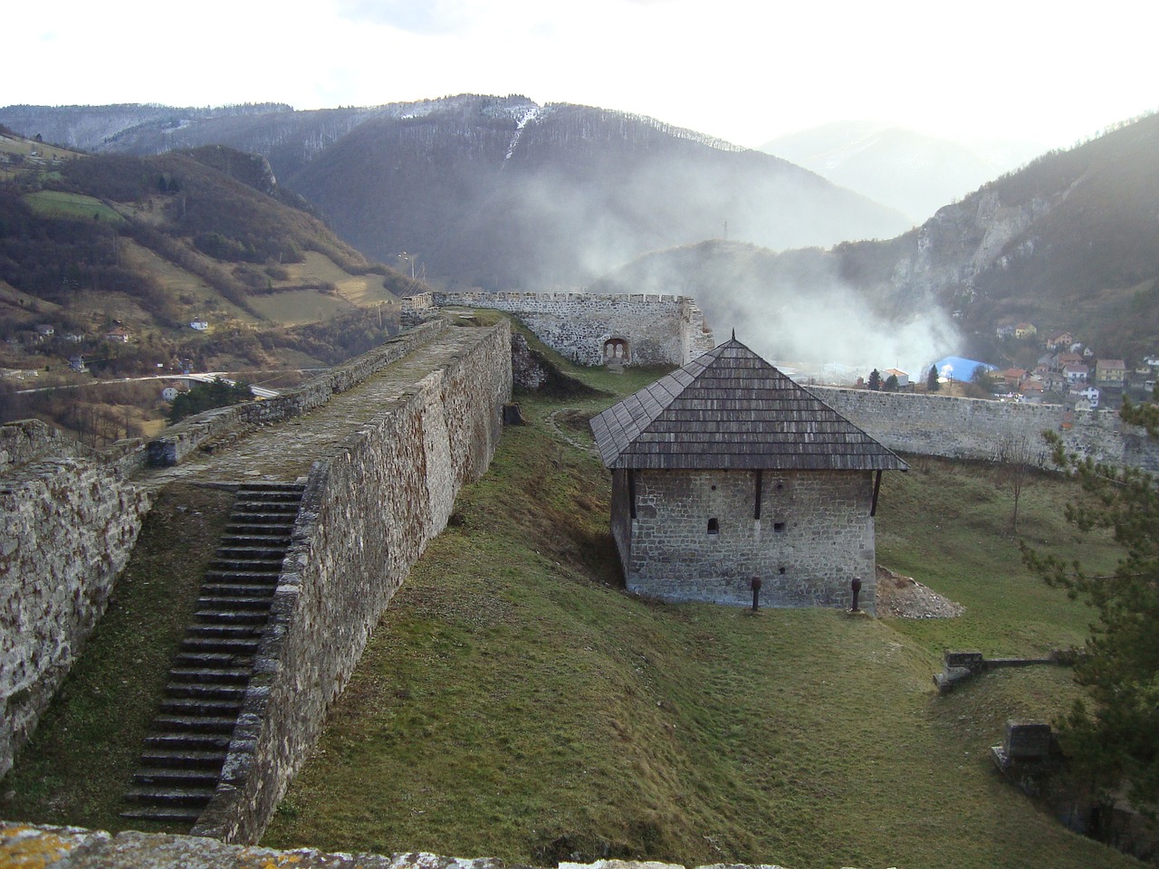 Jajce, Panorama, Balkanų, Nemokamos Nuotraukos,  Nemokama Licenzija