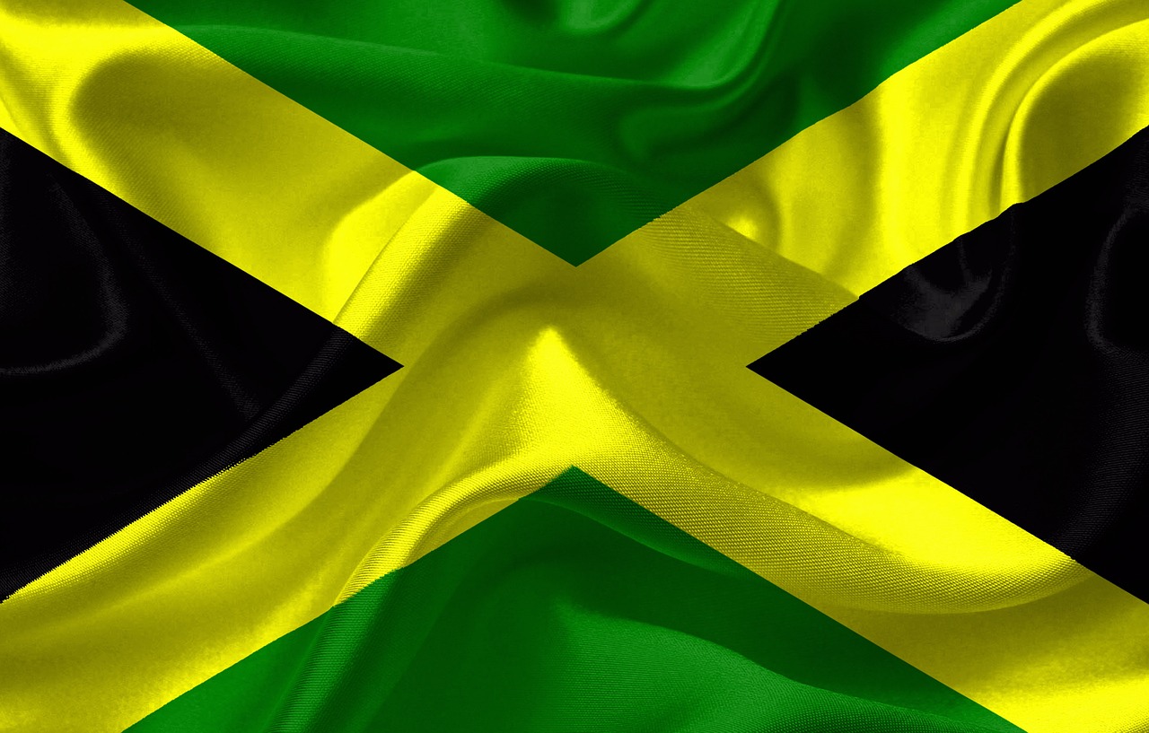 Jamaika, Vėliava, Šalis, Šalyse, Simbolis, Tauta, Nacionalinis, Karibai, Amerikietis, Jamaikos Vėliava