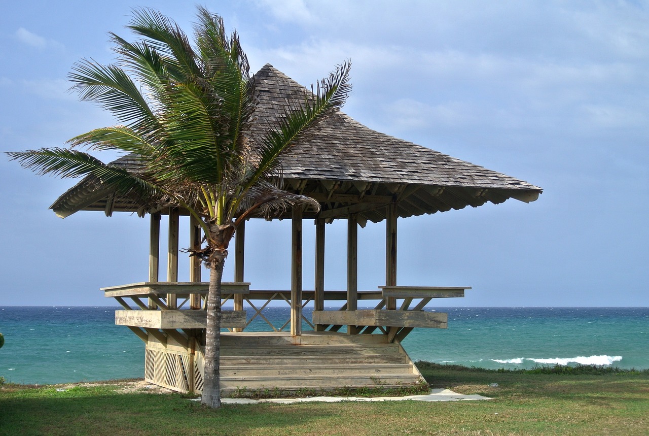Jamaika, Paplūdimio Namelis, Karibai, Delnas, Jūra, Nemokamos Nuotraukos,  Nemokama Licenzija