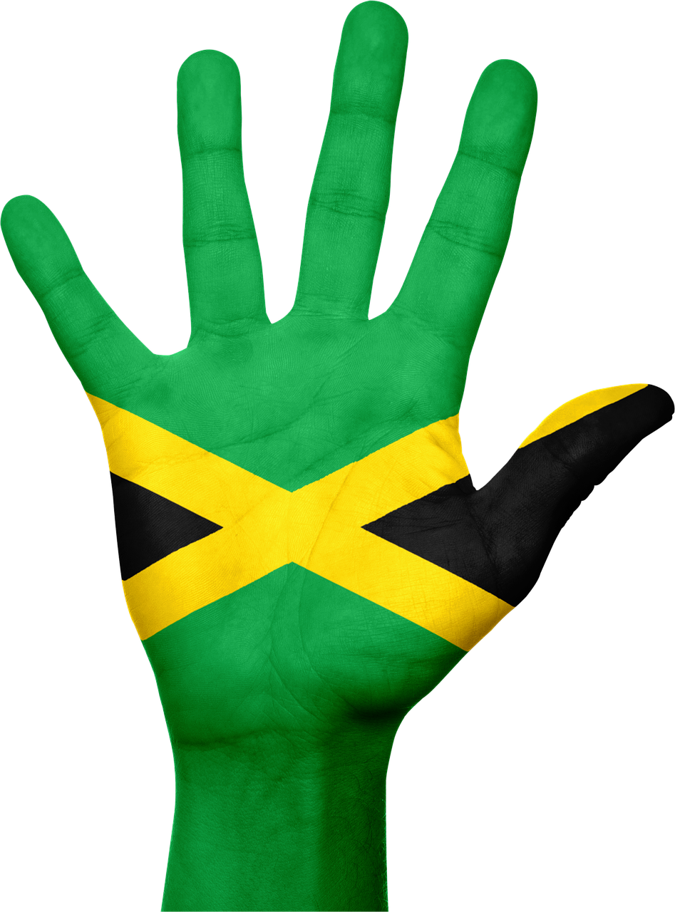 Jamaika, Vėliava, Ranka, Nacionalinis, Pirštai, Patriotinis, Patriotizmas, Karibai, Nemokamos Nuotraukos,  Nemokama Licenzija
