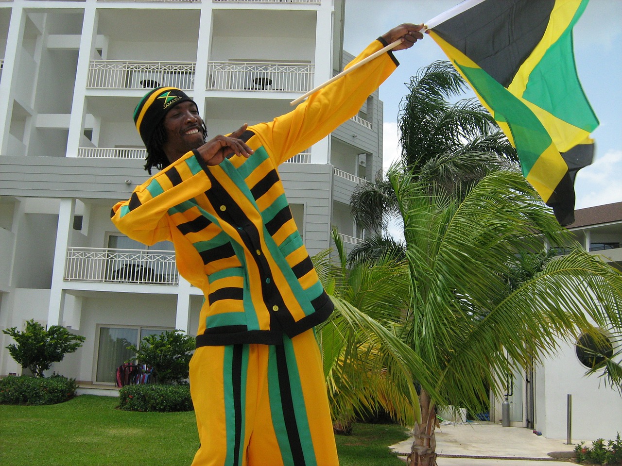 Jamaika, Šventė, Vėliava, Nacionalinis, Patriotizmas, Švesti, Pasididžiavimas, Plaukiojantys, Simbolis, Šalis