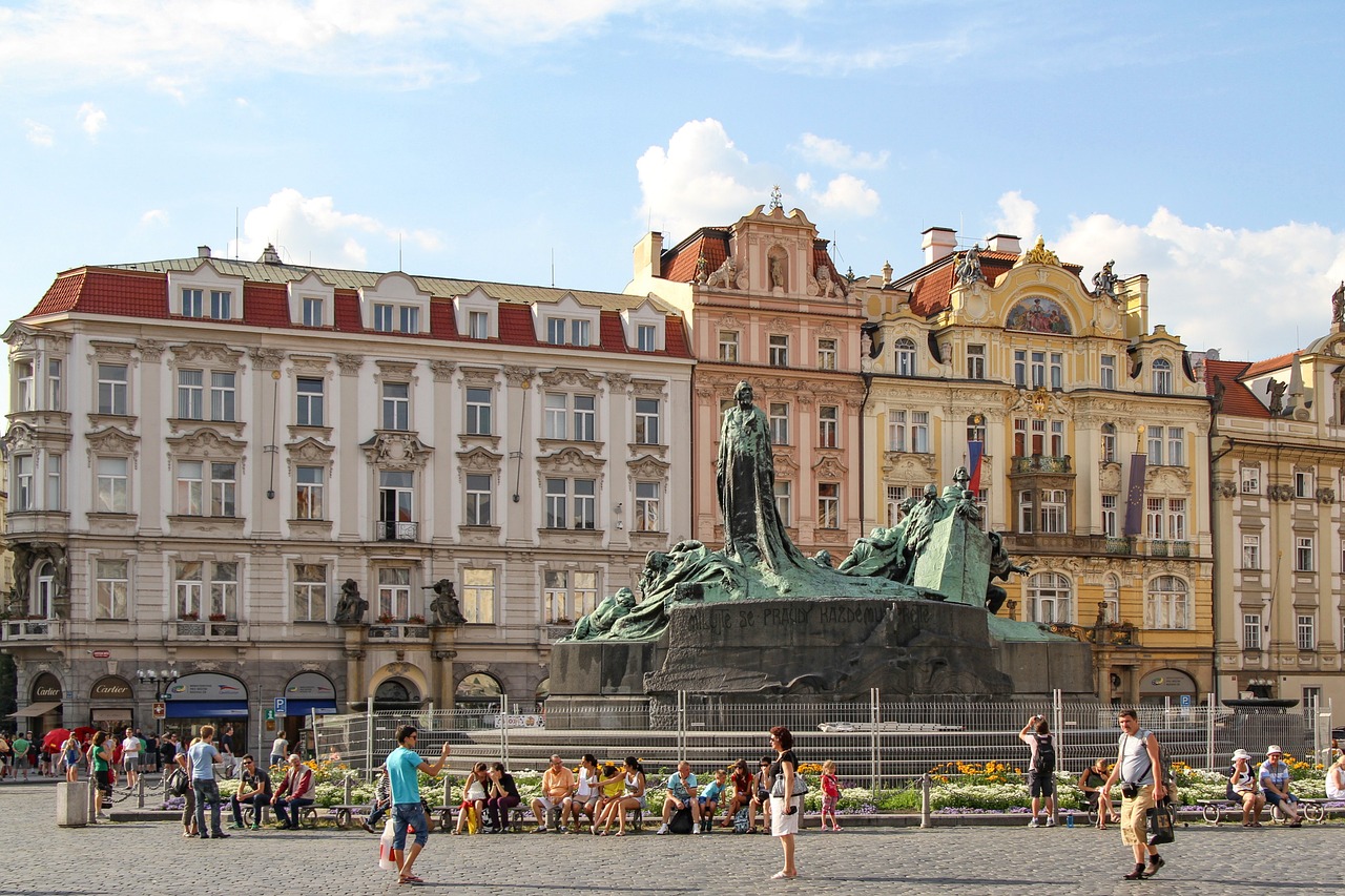 Senasis Paminklas, Statulos, Prague, Čekijos Respublika, Nemokamos Nuotraukos,  Nemokama Licenzija