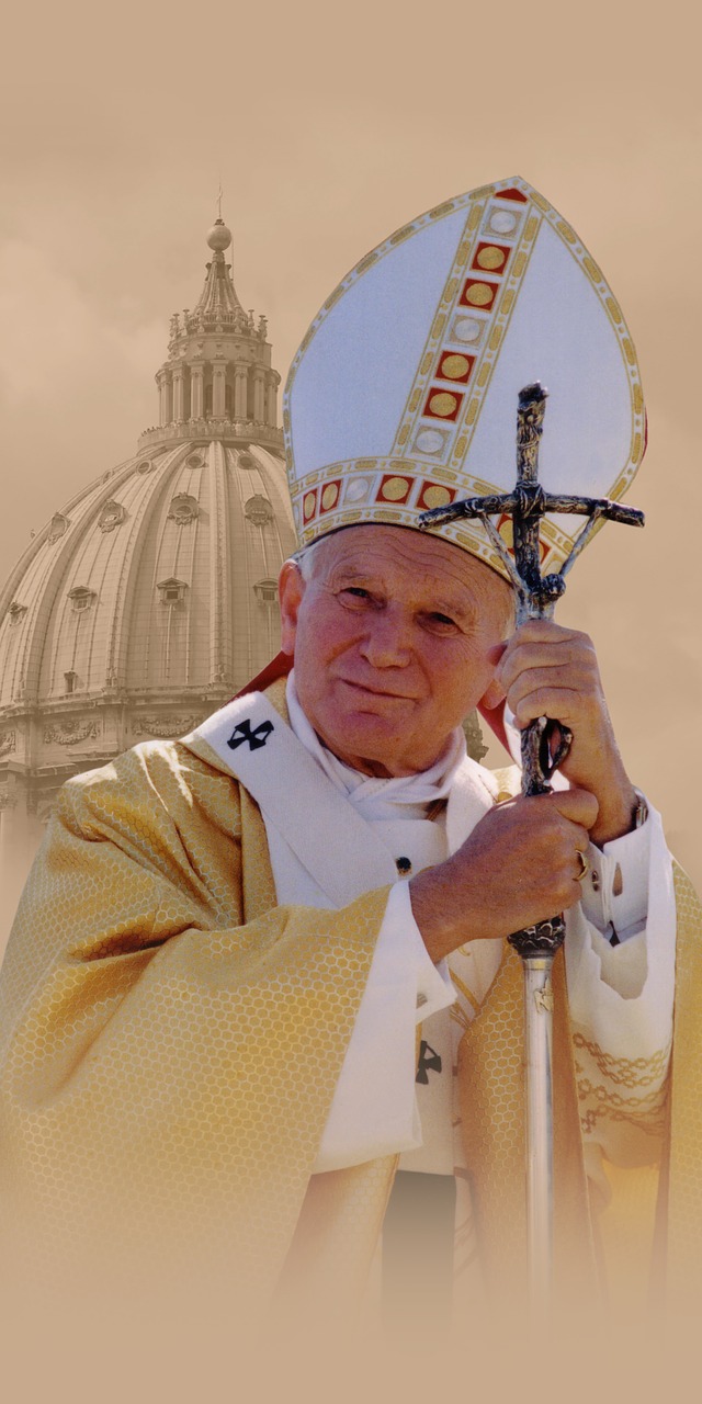 Jan Pawel Ii, Popiežius, Šventas, Vatikanas, Roma, Krikščionis, Kardinolas, Nuotrauka, Krikščionybė, Katalikų