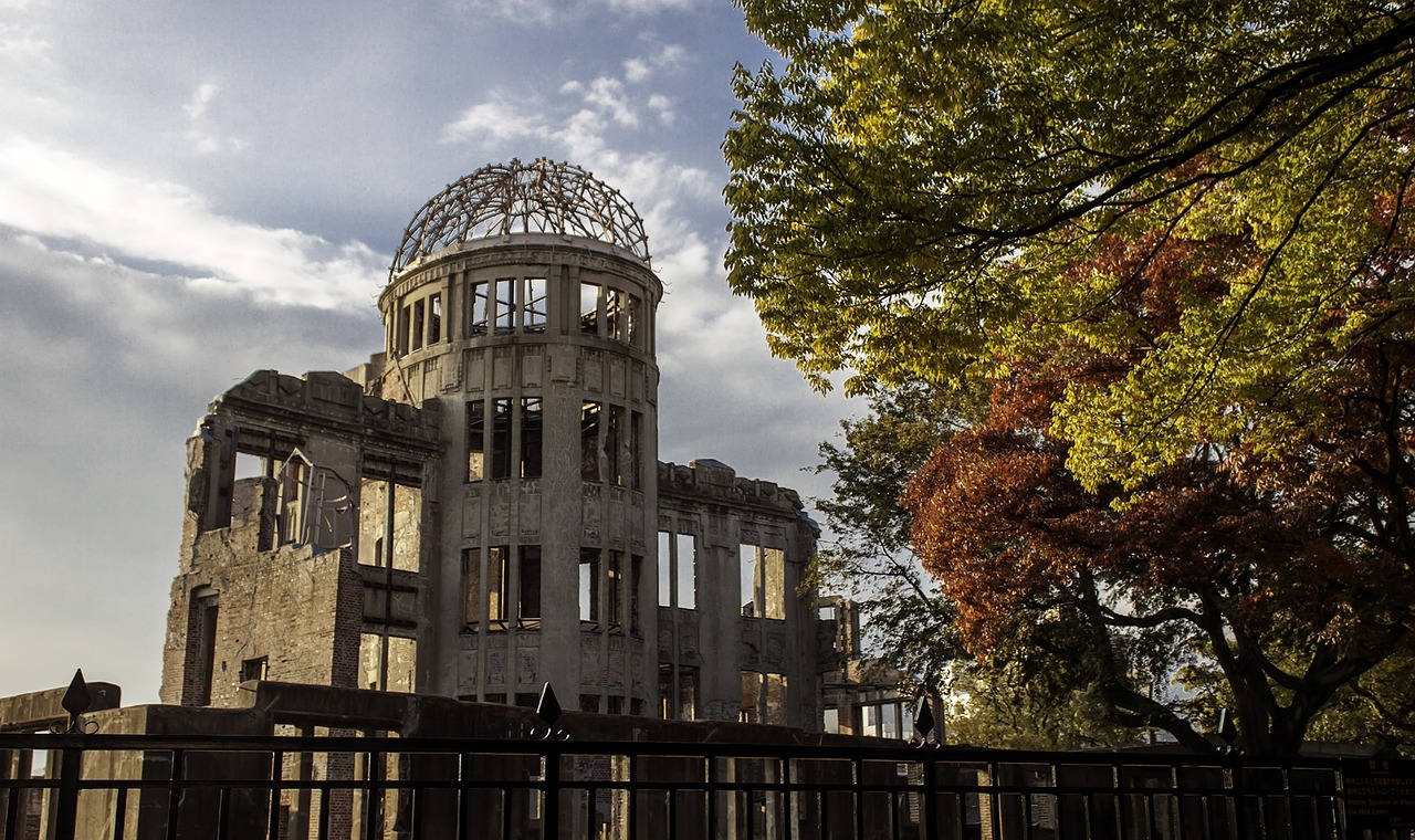 Japonija, Hiroshima, Kupolas, Nemokamos Nuotraukos,  Nemokama Licenzija