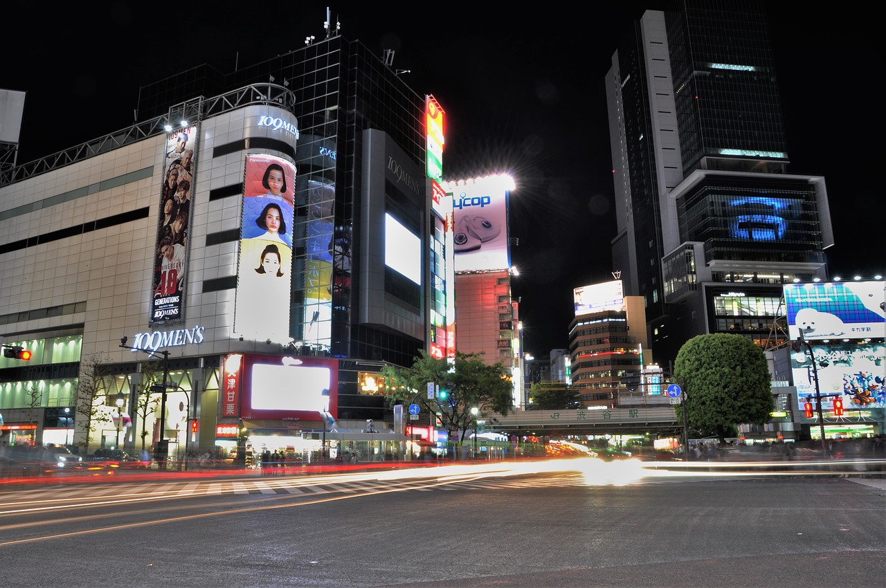 Japonija, Shibuya, Gatvės Galvutė, Nemokamos Nuotraukos,  Nemokama Licenzija