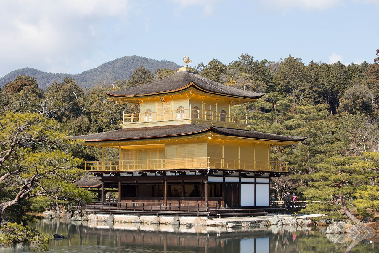 Japonija, Aukso Paviljono Šventykla, Kyoto, Nemokamos Nuotraukos,  Nemokama Licenzija