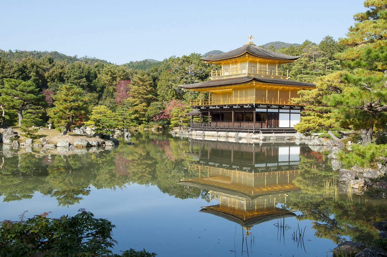 Japonija,  Kyoto,  Golden Pavilion,  Senovės,  Šventykla,  Budizmas,  Šventovė, Nemokamos Nuotraukos,  Nemokama Licenzija