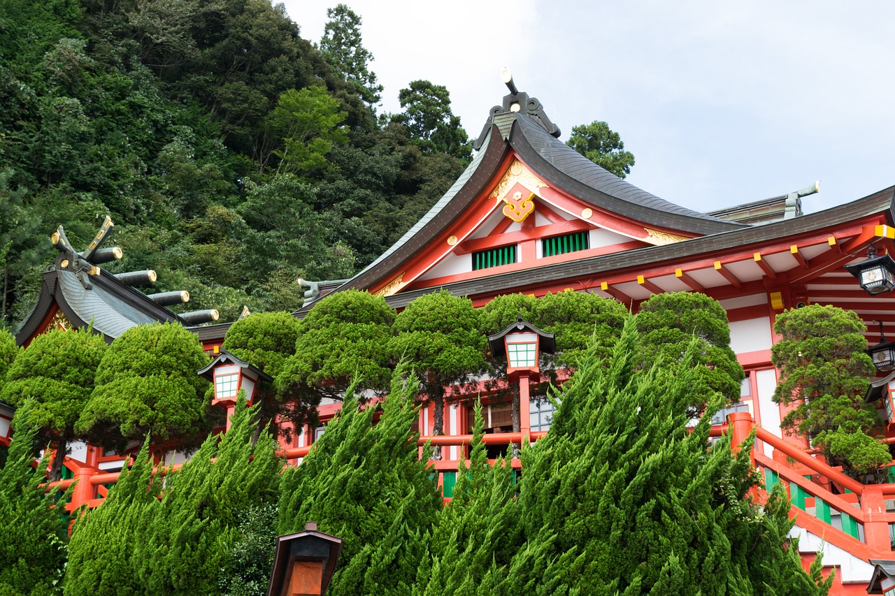 Japonija,  Architektūra,  Shinto Šventovė,  Tradicinis,  Religija, Nemokamos Nuotraukos,  Nemokama Licenzija