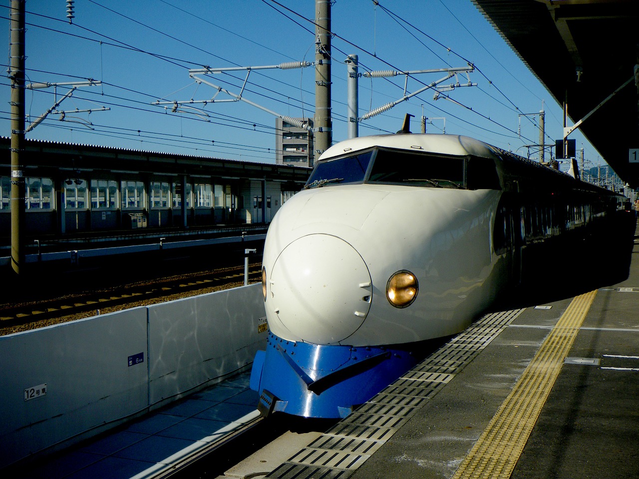 Japonija, Kulkų Traukinys, Hikari, Traukinys, Svajonė Išreikšti Nostalgiškas, Serija 0, Nemokamos Nuotraukos,  Nemokama Licenzija