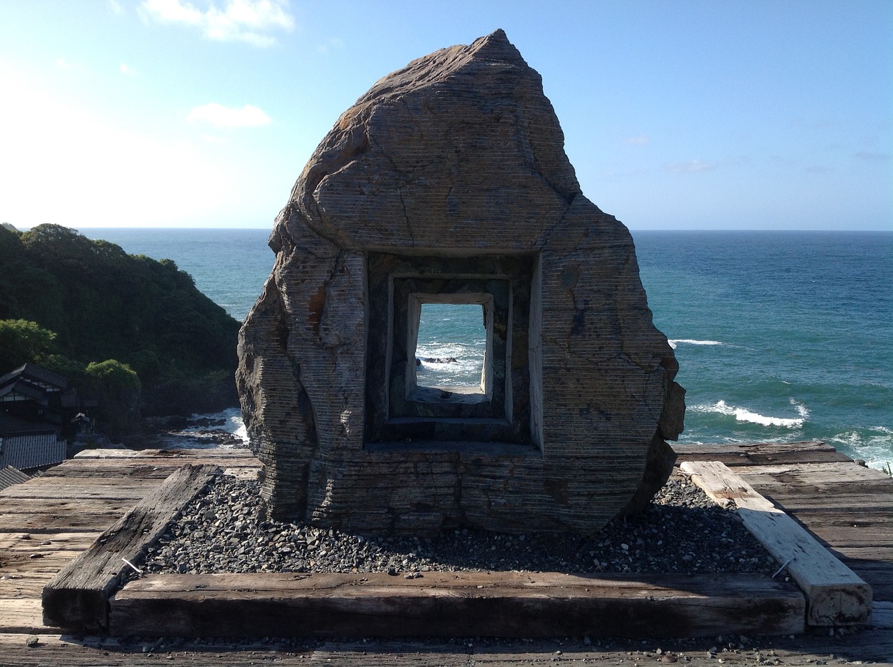 Japonijos Jūra,  Šiuolaikinė Skulptūra,  Kraštovaizdis, Nemokamos Nuotraukos,  Nemokama Licenzija