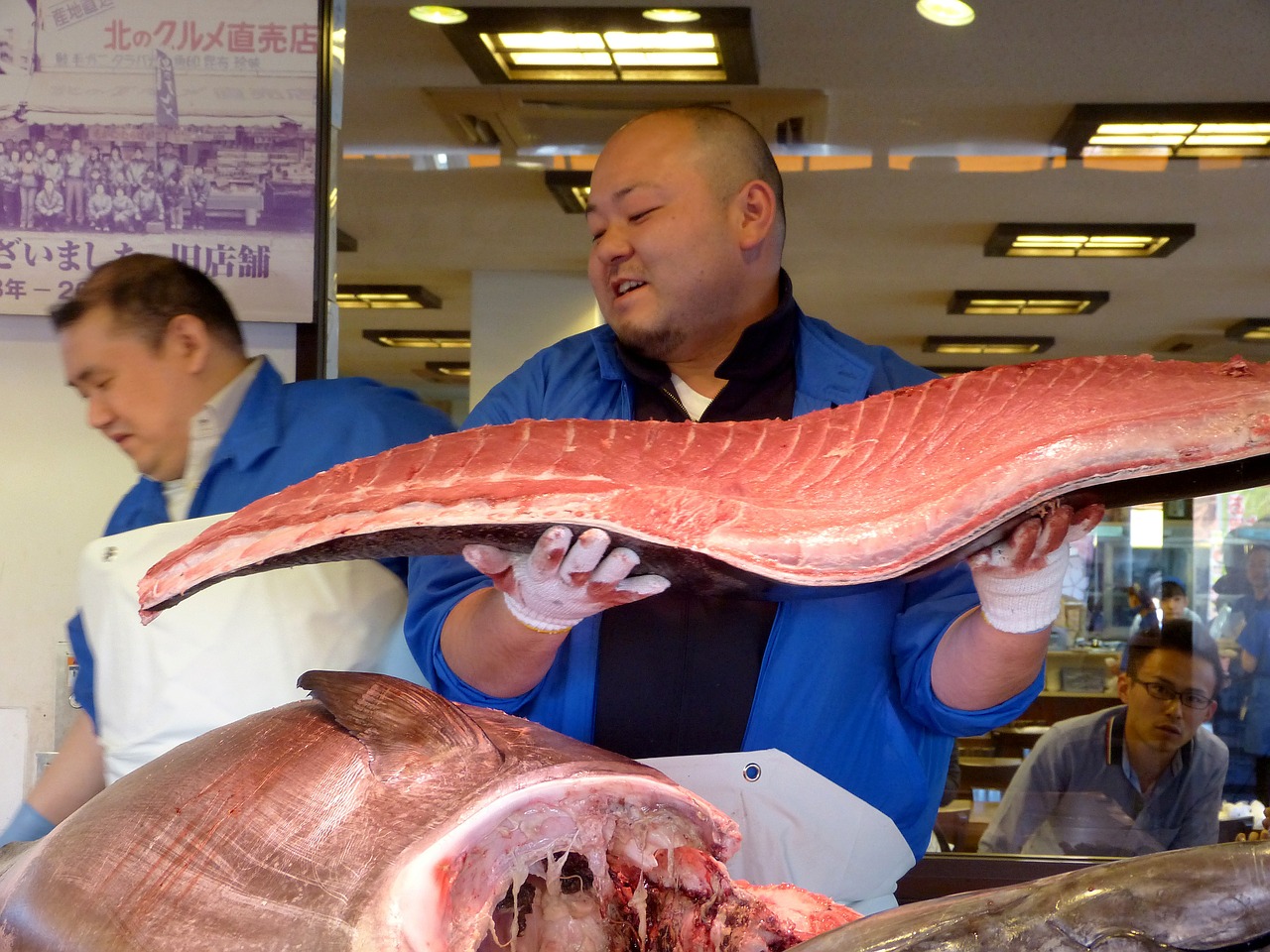 Japanese, Tunas, Sushi, Sashimi, Vyras, Žaliavinis, Šviežias, Didmeninės Prekybos Centras, Jūros Gėrybės, Maistas