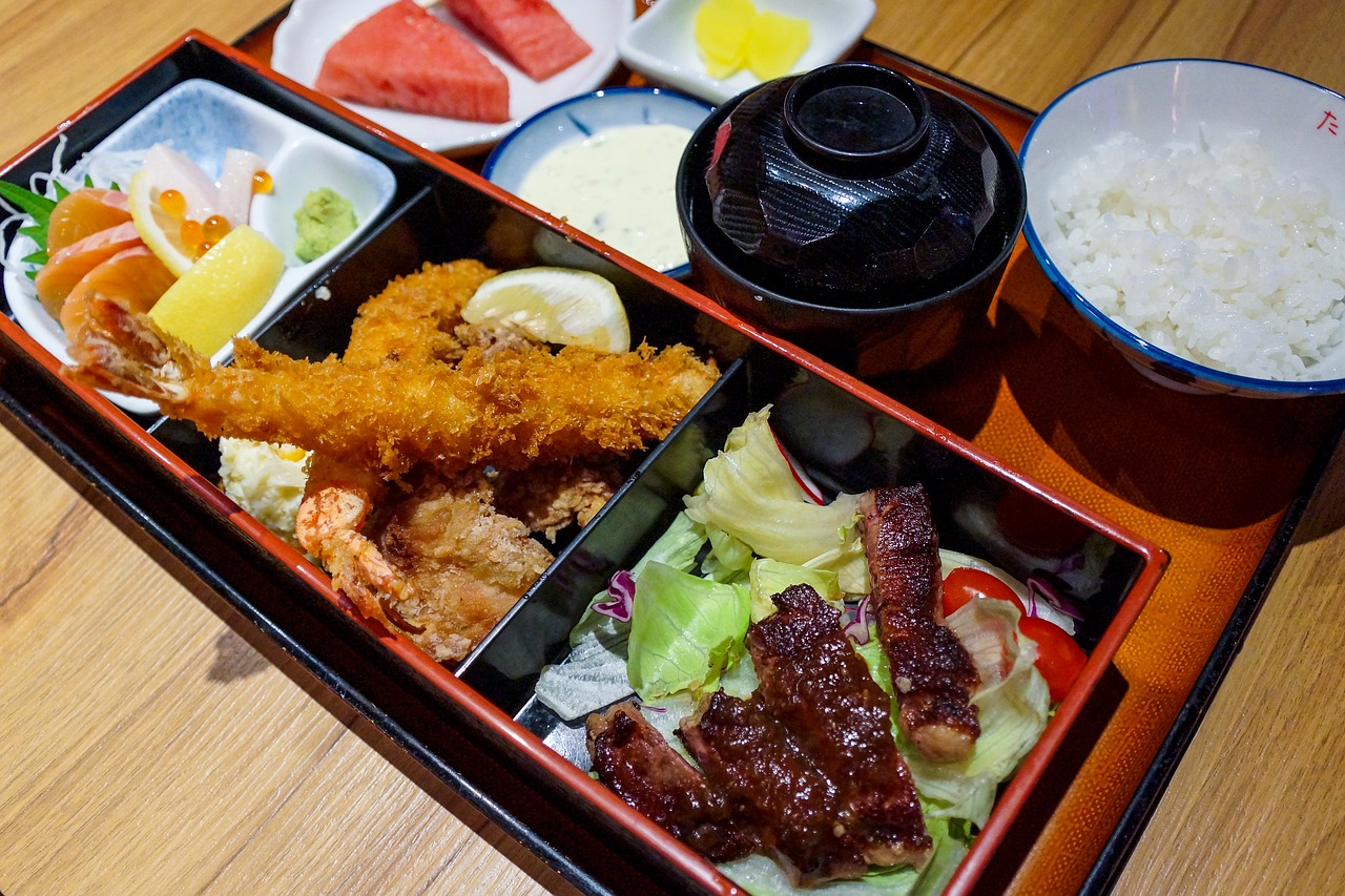 Japonų Virtuvė, Sashimi, Mėsa, Asian, Maistas, Ryžiai, Lašiša, Sriuba, Žaliavinis, Restoranas