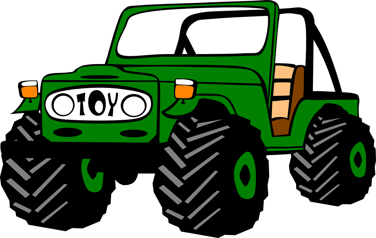 Jeep, Žalias, Transporto Priemonė, Transportas, Automobilis, Didelis, Ratai, Kelionė, Off Road, Off-Roading