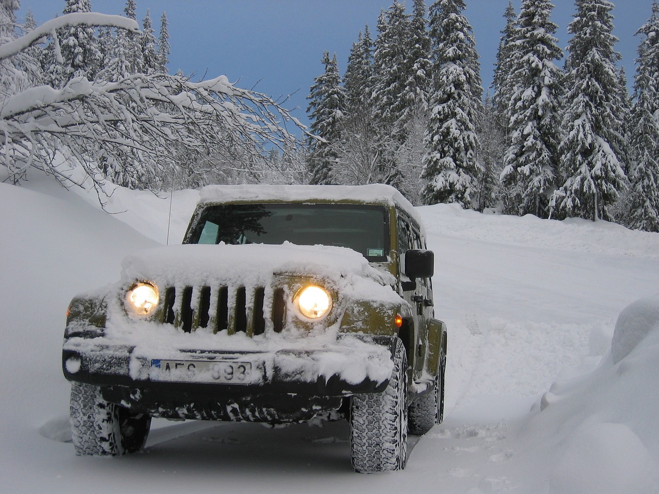 Jeep, Žiema, Sniegas, Automobilis, Automatinis, Nemokamos Nuotraukos,  Nemokama Licenzija