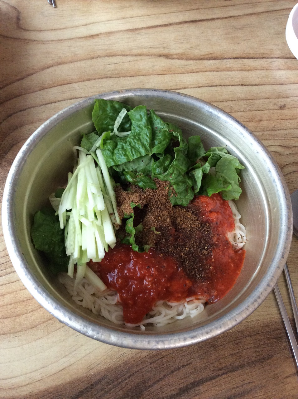 Jeonju Bibim Makaronai, Bibim Guksu, Suma Naengbi Makaronai, Nemokamos Nuotraukos,  Nemokama Licenzija