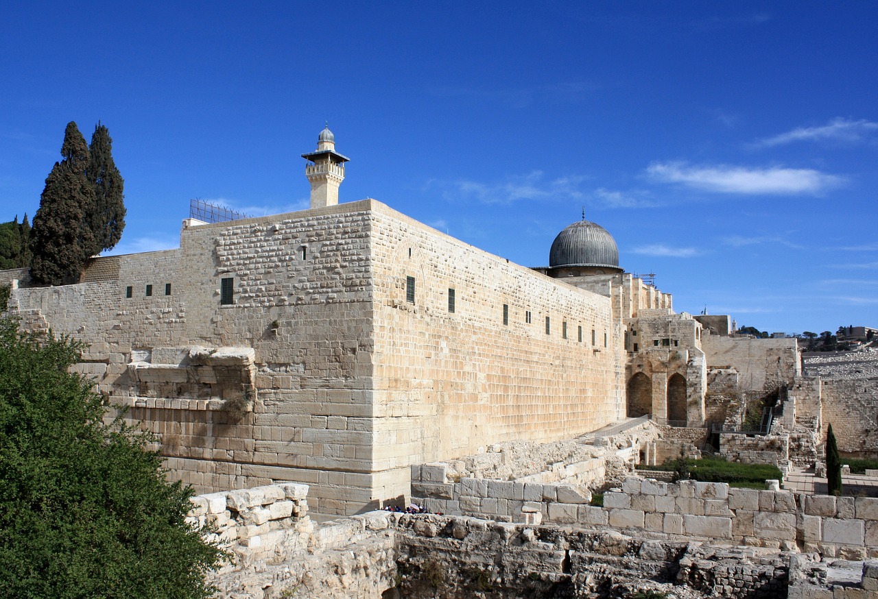 Jeruzalė, Izraelis, Šventykla, Paminklas, Griuvėsiai, Sienos, Architektūra, Istorinis, Senovės, Archeologija