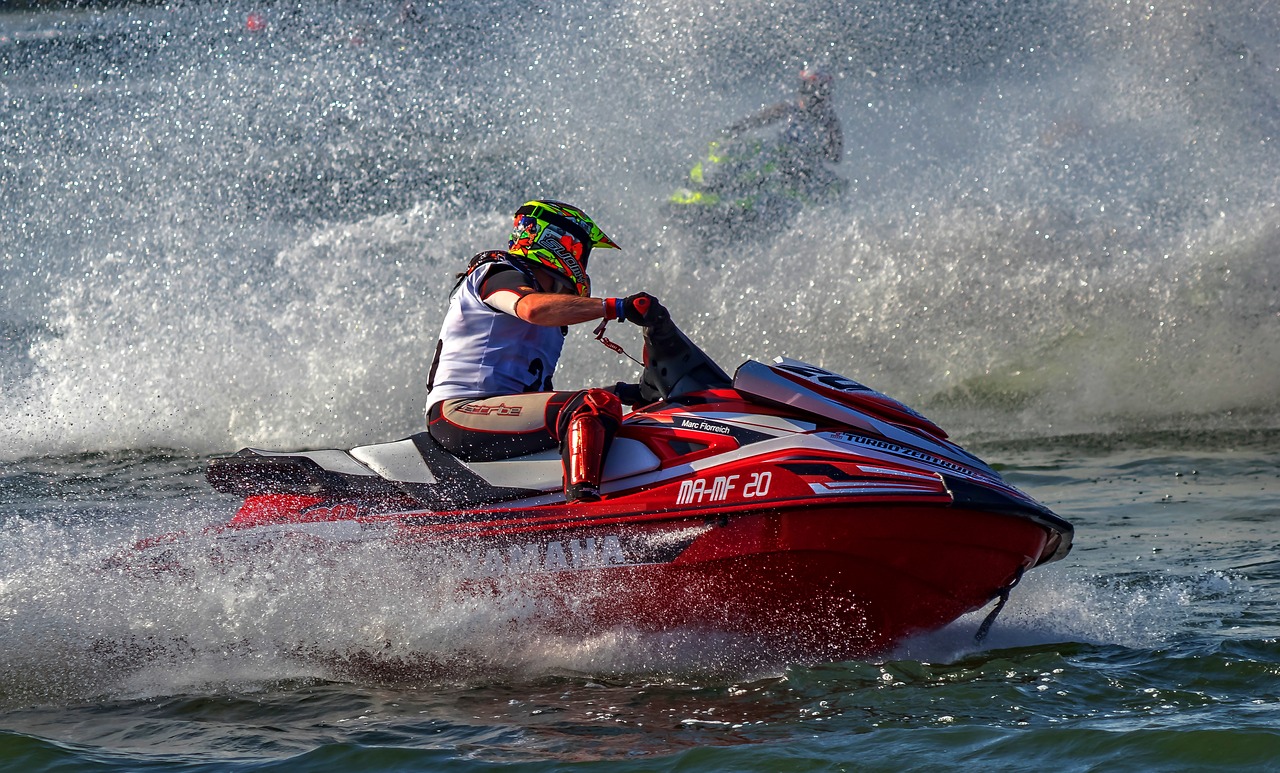 Vandens Motociklas, Jetski Rasės, Motorinių Valčių Lenktynės, Vandens Sportas, Motorsportas, Lenktynės, Vandens Motociklas, Sportas, Nemokamos Nuotraukos,  Nemokama Licenzija