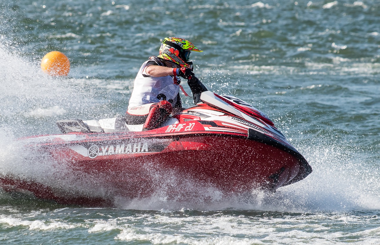 Vandens Motociklas, Jetski Rasės, Motorinių Valčių Lenktynės, Vandens Sportas, Motorsportas, Lenktynės, Vandens Motociklas, Sportas, Nemokamos Nuotraukos,  Nemokama Licenzija