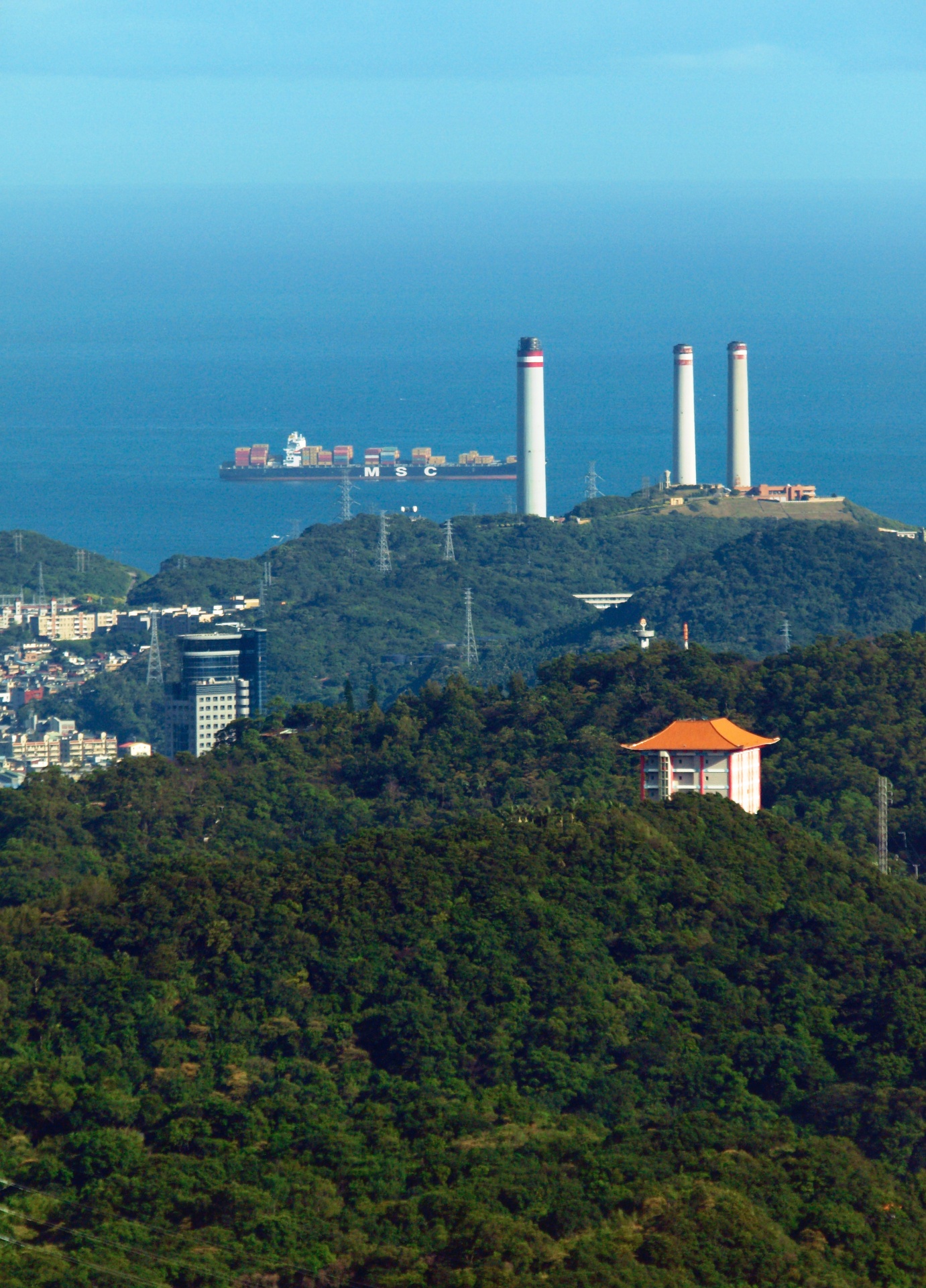 Harbour,  Uostas,  Keelung & Nbsp,  Miestas,  Taivanas Longmen Mountain,  Keelung Iš Longmenshan Smailės, Nemokamos Nuotraukos,  Nemokama Licenzija