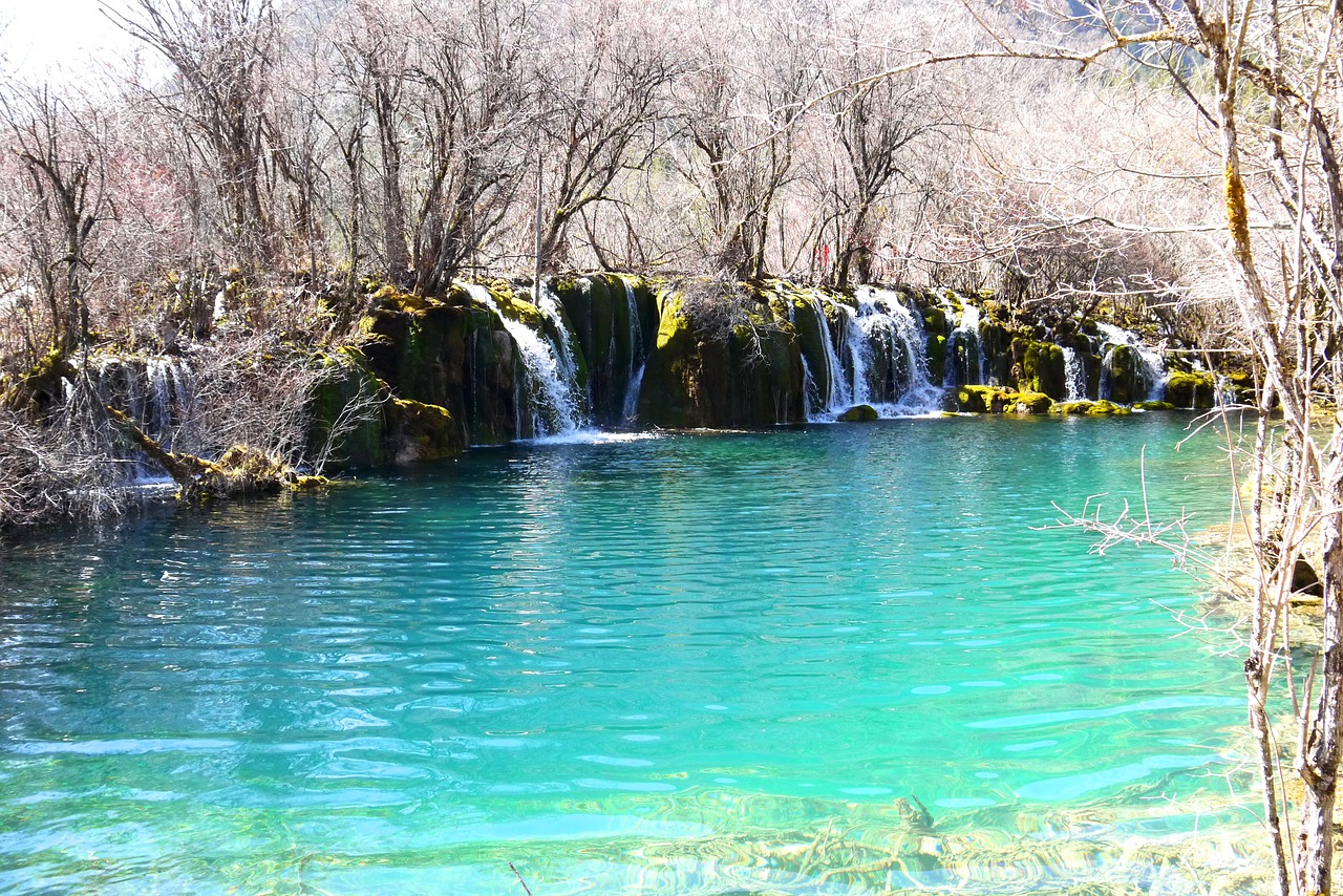 Jiuzhaigou, Vanduo, Mėlynas, Žalias, Nemokamos Nuotraukos,  Nemokama Licenzija