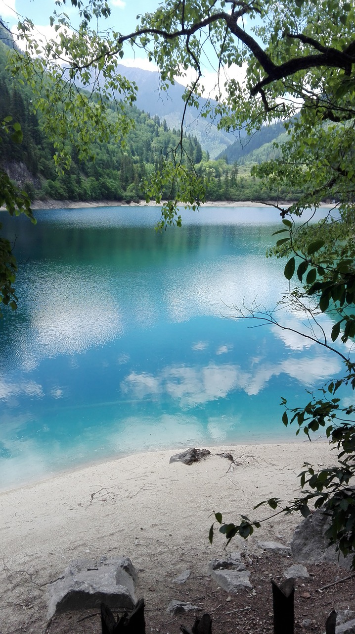 Jiuzhaigou, Sichuanas, Ežeras, Nemokamos Nuotraukos,  Nemokama Licenzija